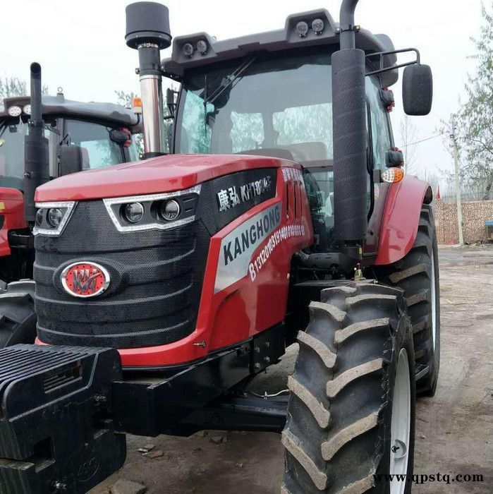 双力1804 2004 2104大马力拖拉机 标配国产14时双作用离合器扭矩大传动效率高 采用全封闭豪华驾驶室，密封性好图3