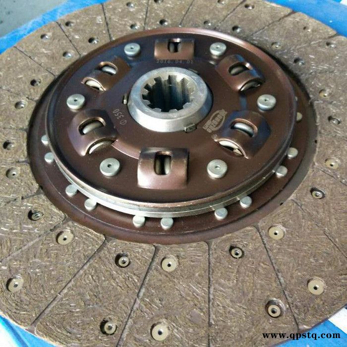 151纺纶离合器片总成 解放配件规格尺寸 151离合器片厂家图2