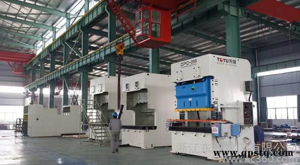 DPA气动离合器单曲轴开式高精钢架冲床锻压机图2