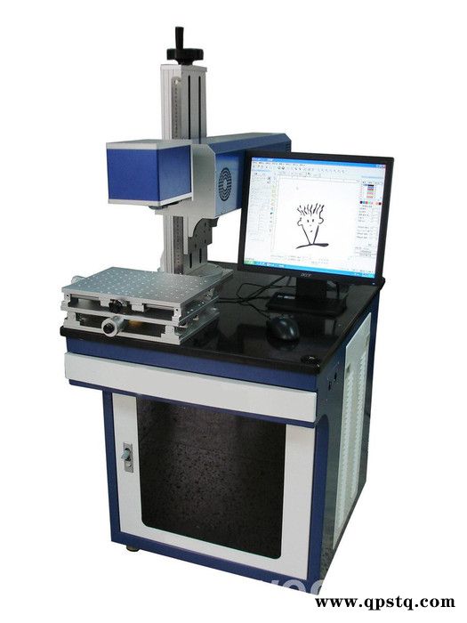 浙江温州大鹏YLP-10W离合器激光打标机图2