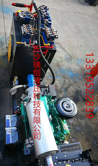 长沙瑞创液压定制成套非标液压系统,液压站,液压回转减速机,液压行走。液压离合器,液压绞车图3