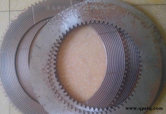 压力机冲床湿式离合器摩擦片隔片、上二锻200T\150T通用图3