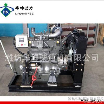 河北张家抽沙船用固定动力柴油机带皮带轮离合器柴油机