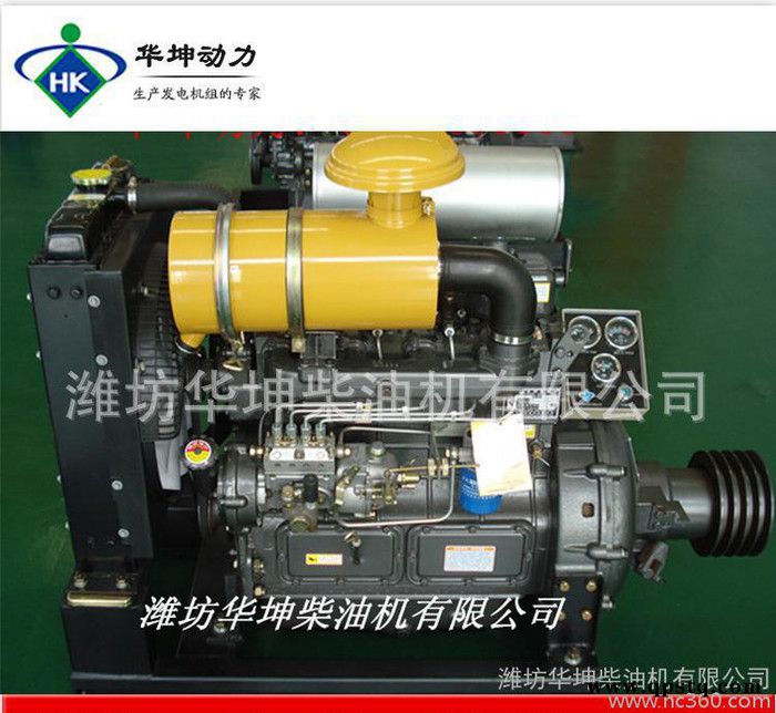 河北张家抽沙船用固定动力柴油机带皮带轮离合器柴油机图3