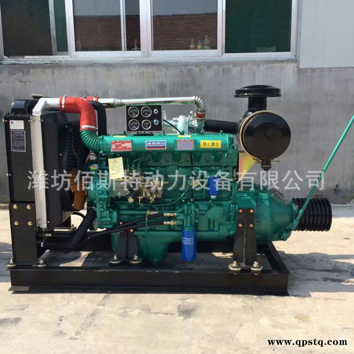 直销6105固定动力用带破碎机 带离合器 176马力柴油机图2