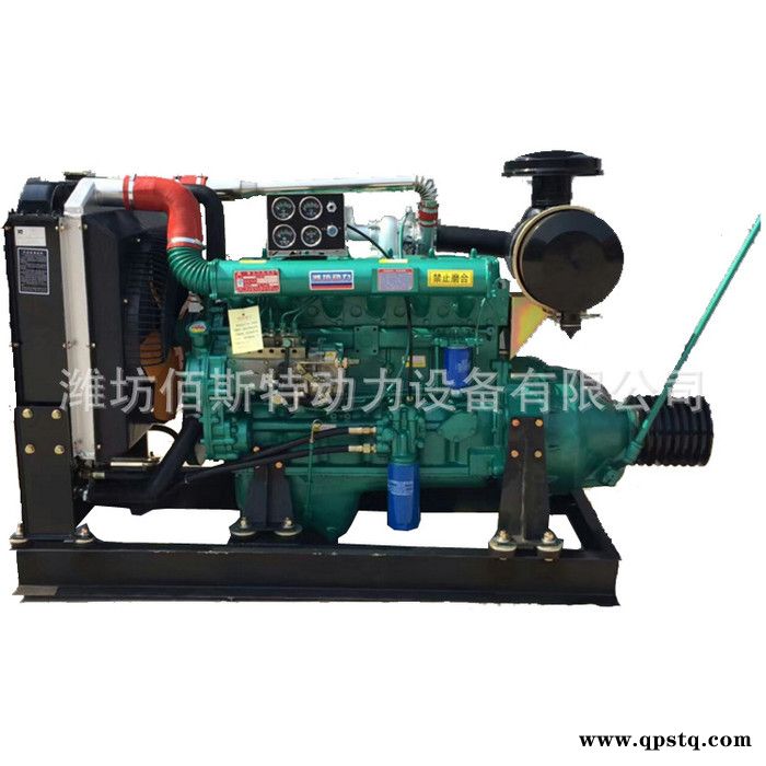 直销6105固定动力用带破碎机 带离合器 176马力柴油机图3