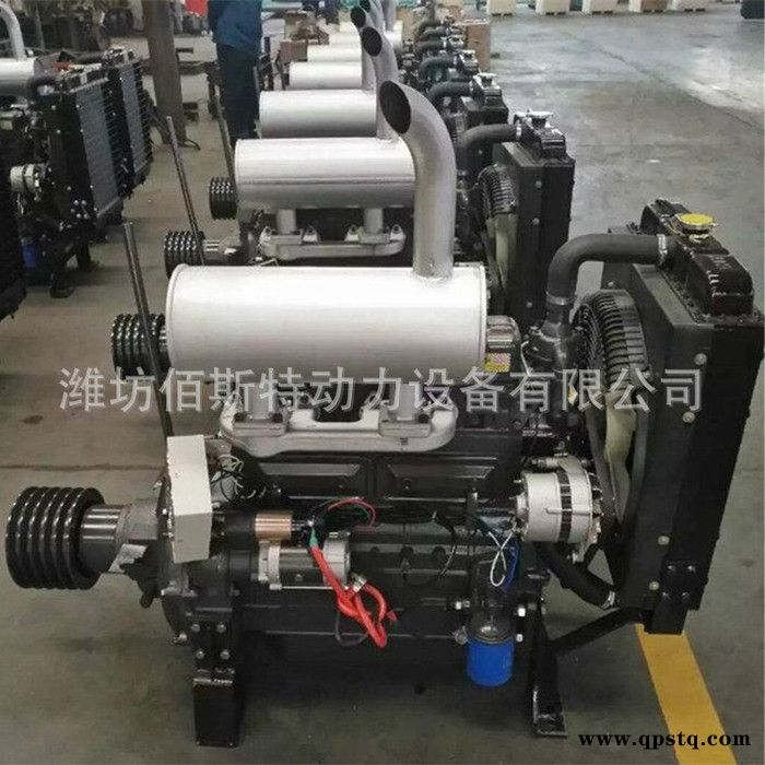 加工定制带动破碎机 59马力柴油机  直喷4102带皮带轮 带离合器图3