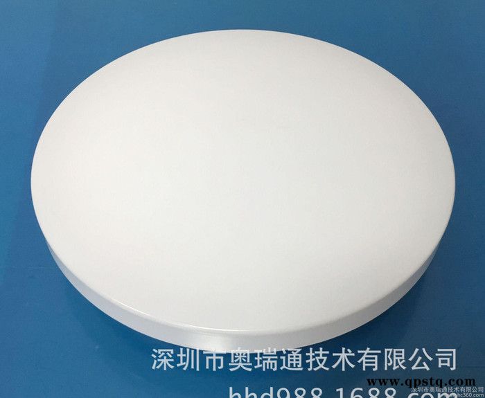 深圳吸顶灯外壳直销  PS扩散灯罩 单高边灯罩图3
