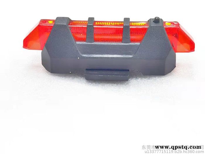 正东自行车尾灯户外骑行USB充电迷你高亮ABS防水夜骑LED红光绑带尾灯图3