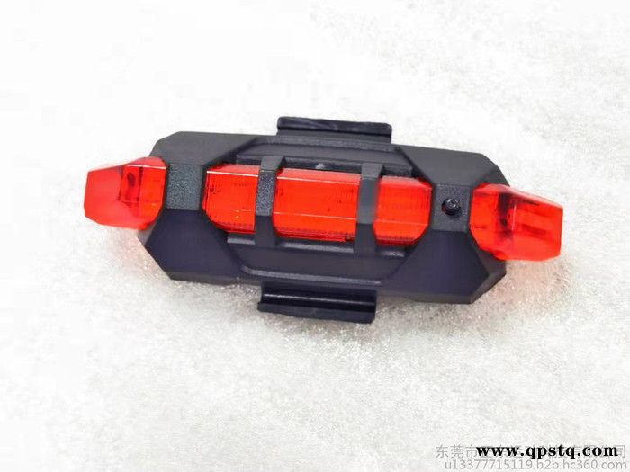 正东自行车尾灯户外骑行USB充电迷你高亮ABS防水夜骑LED红光绑带尾灯图5