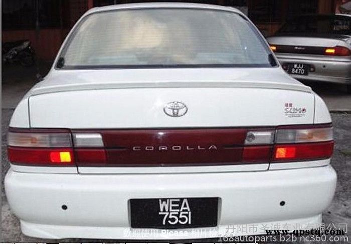 丰田卡罗拉 AE100 AE101 改装黑底大灯 角灯 总成 COROLLA AE101 AE100H4图6