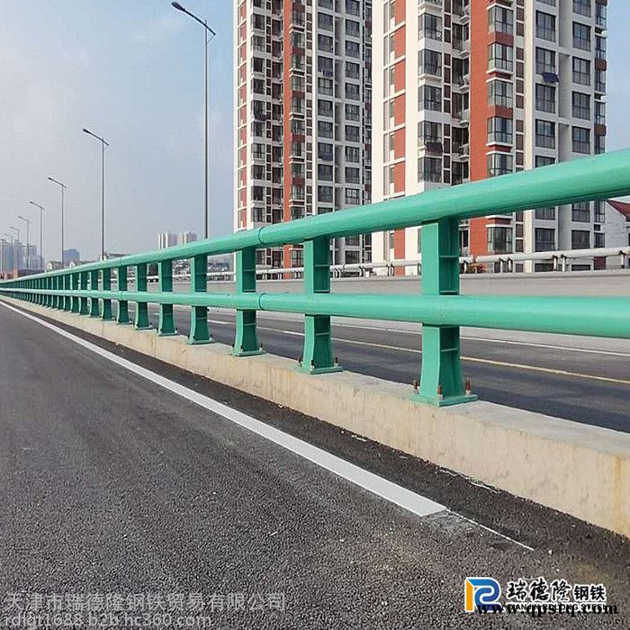 湖边灯光护栏 河道栏杆 灯光包厢立柱 美观大方 天津瑞德隆图4