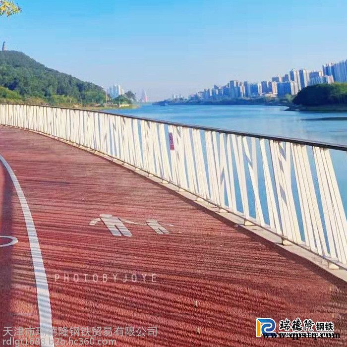 湖边灯光护栏 河道栏杆 灯光包厢立柱 美观大方 天津瑞德隆图2