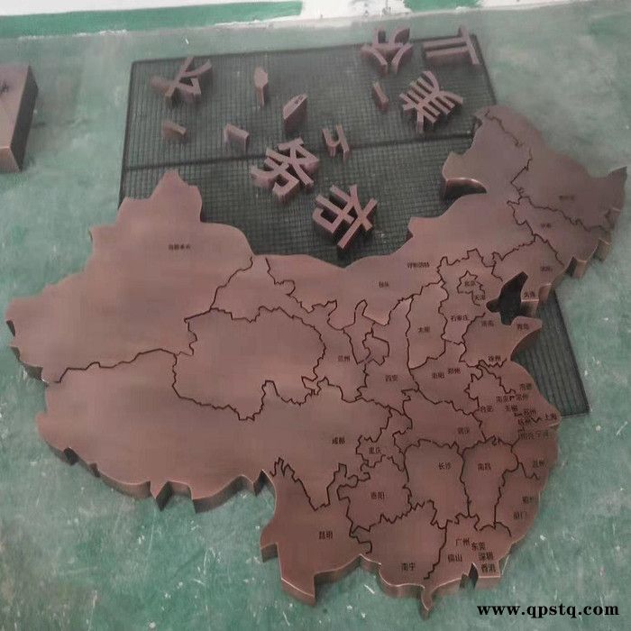 不锈钢仿古发光字包边灯箱字 led亚克力字楼顶大字广告牌制作图4