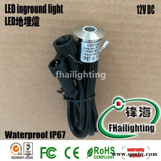 锋海光电FH-MD020不锈钢嵌入式LED水底灯地埋灯埋地灯泳池灯地板灯台阶灯水下灯喷泉灯墙角灯图5