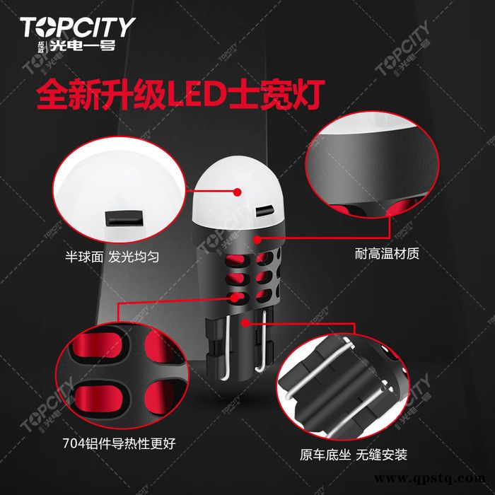 T10-1SMD-3030 W5W 示宽灯,阅读灯,仪表灯,牌照灯 T10示宽灯图4