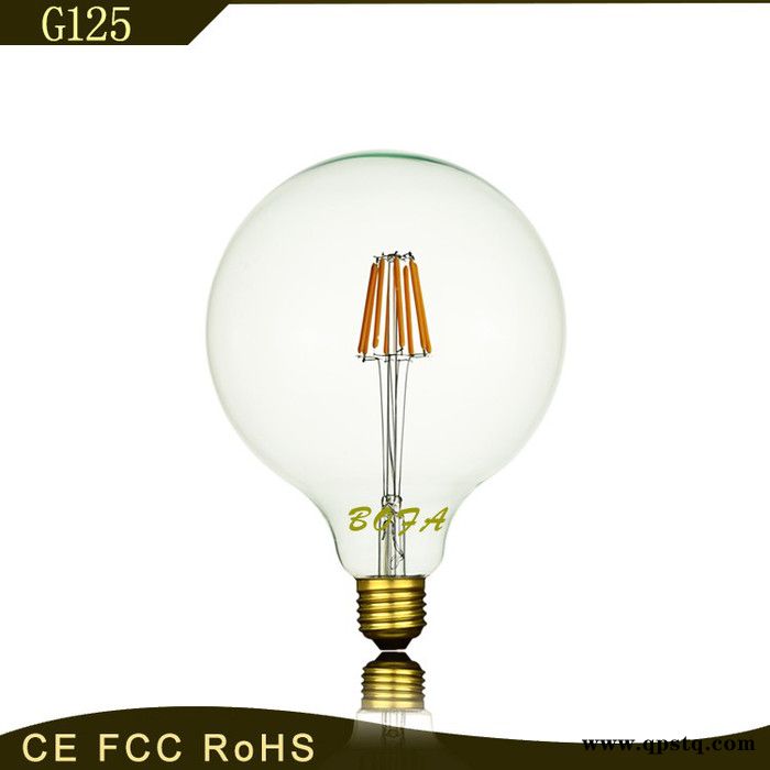 BOFAG125 球泡灯 3W 恒流复古LED灯丝泡CE/Rohs认证 节能调光客厅咖啡厅装饰灯360度无死角灯**图3