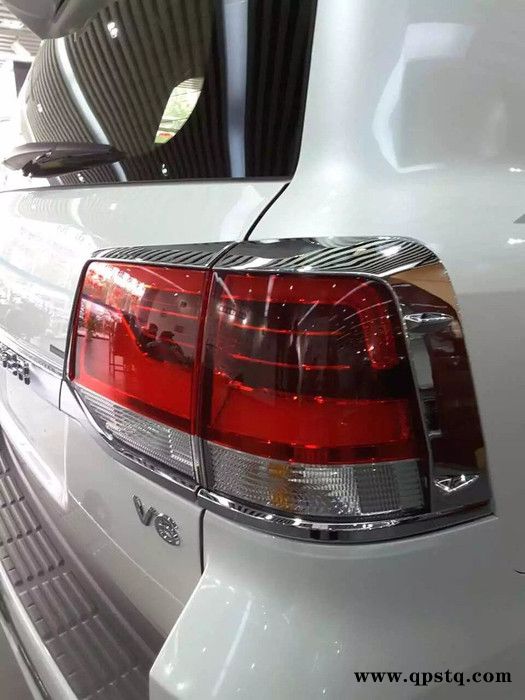 16款兰德酷路泽尾灯罩后杠灯饰条LC200尾灯饰条后尾灯罩亮条图5