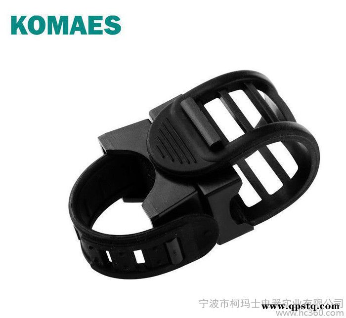 自行车灯夹 手电筒前灯架 固定支架实用 自行车手电筒固定夹 塑料图3