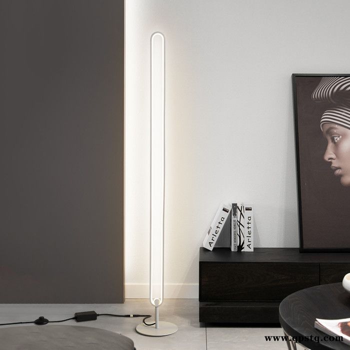 出口北欧ins风落地灯客厅灯网红直播简约现代地灯卧室立式墙角灯图4