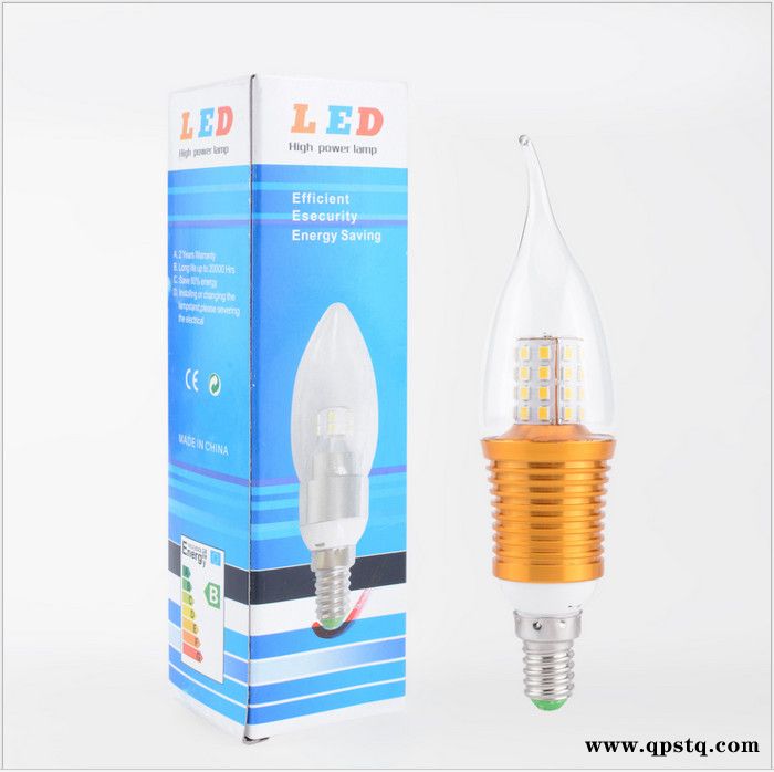 一旺照明 LED蜡烛灯尖泡拉尾灯家用球泡灯 住宅建筑工程等使用灯具图2