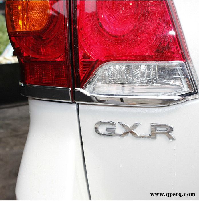 08-15款兰德酷路泽LC200后尾灯饰条　ABS电镀尾灯框 尾灯罩改装图3