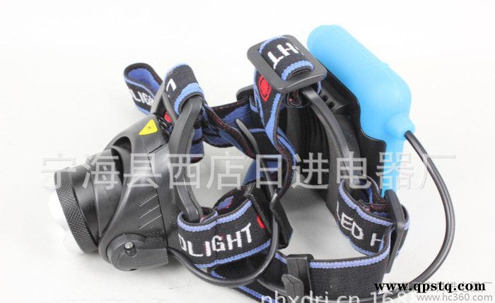 强光头灯自行车灯夜骑探照灯矿灯野营户外装备2184图3