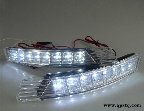 起亚福瑞迪改装雾灯 专用LED日间行车灯 LED日行灯 行车灯图2