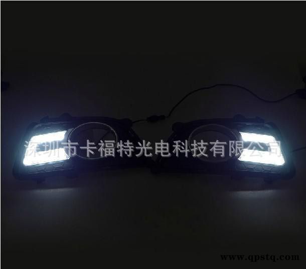 12款起亚狮跑雾灯 专用LED日间行车灯 日行灯 行车灯 夜行图3
