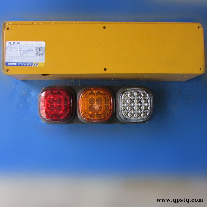 供应徐工装载机配件253502326-2323-803547312尾灯挡板-左尾灯罩-LED后三色灯图2
