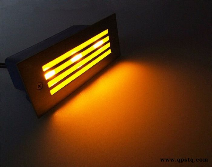 普仕亮不锈钢墙角灯led地埋灯地脚灯嵌入式台阶灯户外埋地灯防水地灯3w地埋灯图3