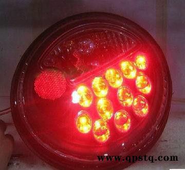 大众甲壳虫进口LED尾灯 黑底LED尾灯/LED行车灯/LED刹车灯图2