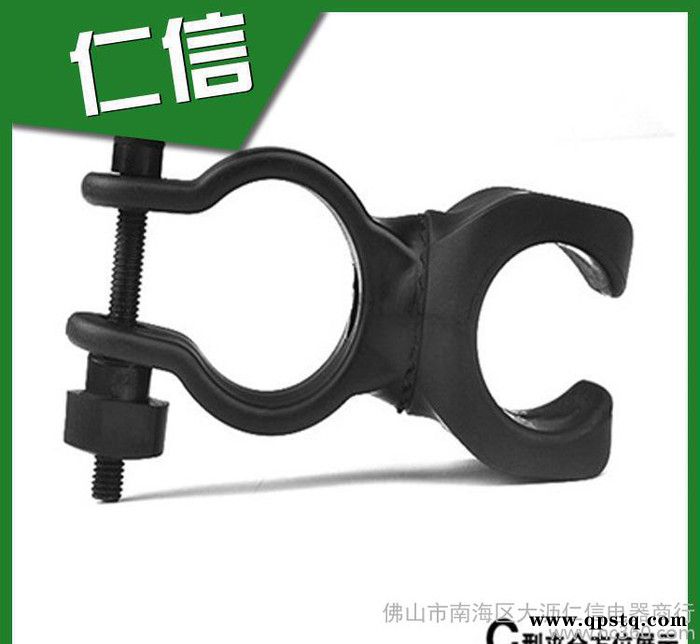 自行车灯架 新款360度旋转灯架 单车灯夹 手电筒灯架 U型图2