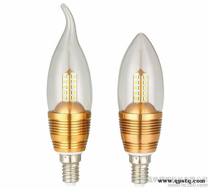 供应蓝帆LFLED-E14-3LED球泡灯 拉尾灯图2