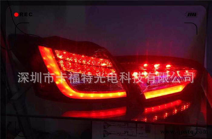 福特新福克斯三厢LED尾灯总成改装 福克斯改装尾灯 led尾灯改装图2