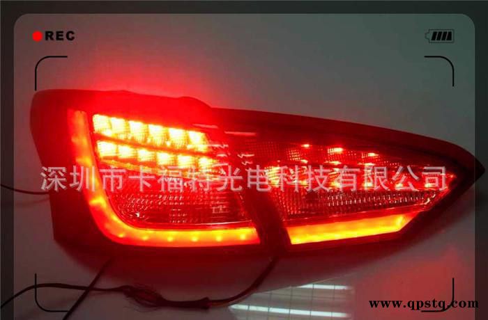 福特新福克斯三厢LED尾灯总成改装 福克斯改装尾灯 led尾灯改装图3
