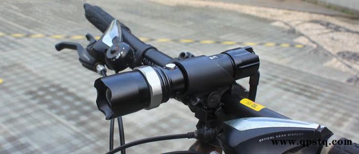 自行车灯 旋转变焦强光手电筒图2