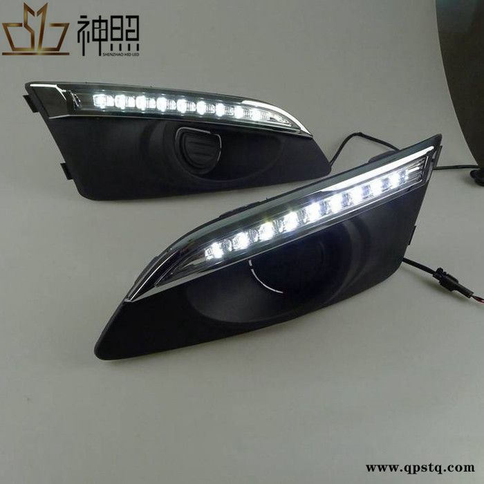 供应雪佛兰爱唯欧日行灯 专用LED行车灯改装专用 两厢三厢行车灯图3