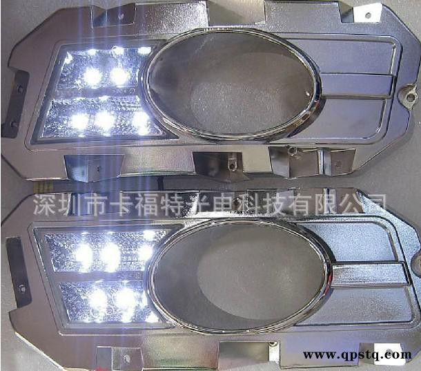 比亚迪S6电镀LED雾灯 专用LED日间行车灯 日行灯 行车灯 夜行图3