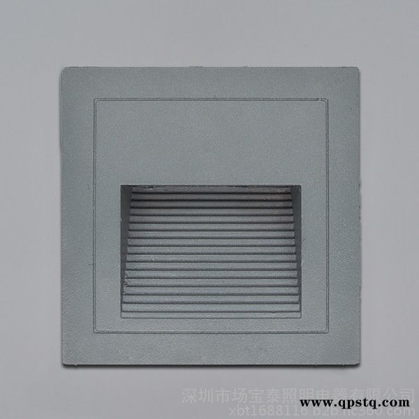 鑫宝泰XBT-D001 LED地脚灯防水户外感应地脚灯嵌入式踏步灯86型楼梯侧壁灯墙角灯全套过道小夜灯图2