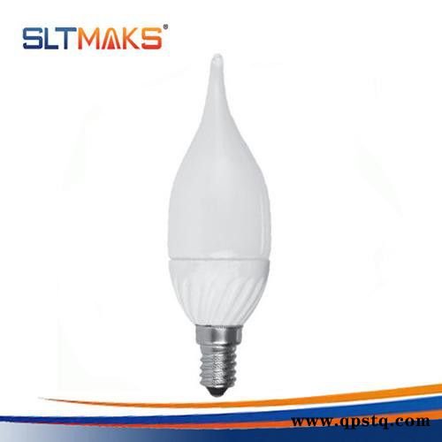 LED 3W 蜡烛灯 拉尾灯 尖泡灯 节能灯 E27头 室内照明 **图4