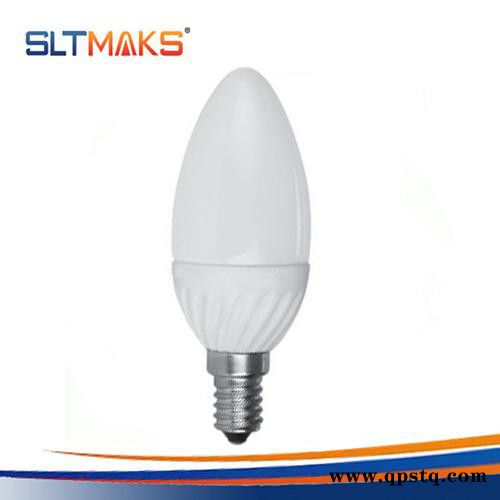 LED 3W 蜡烛灯 拉尾灯 尖泡灯 节能灯 E27头 室内照明 **图2