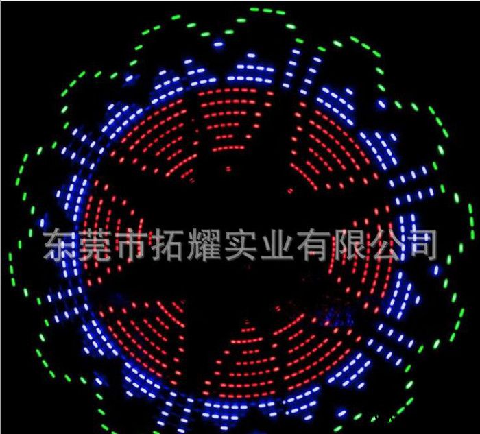 供应拓耀led自行车灯 辐条灯图2