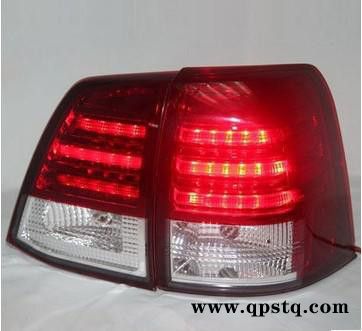 FJ200兰德酷路泽尾灯总成 LED改装尾灯 LED行车灯 酷路泽红白尾灯图3