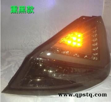 福特嘉年华尾灯总成 09-13嘉年华两厢LED尾灯 嘉年华LED改装尾灯图3