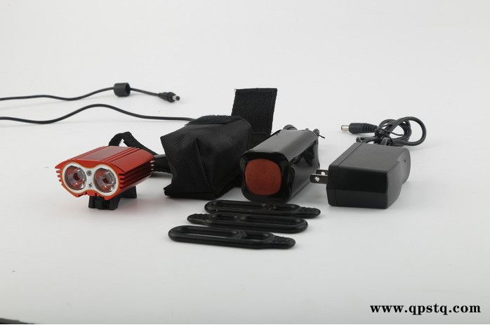 zhenpin自行车灯前灯 山地车充电夜骑装备  强光单车配件 自行车前灯T6 L2灯芯图5