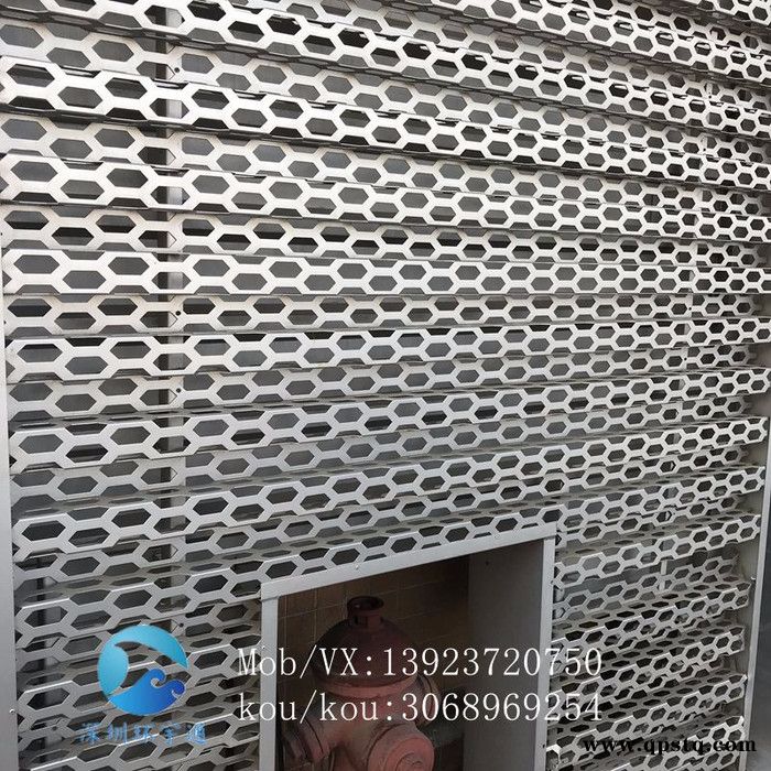 立体双曲面造型三角灯光铝单板冲孔镂空雕花门头外墙铝单板2.0mm 造型铝单板图5