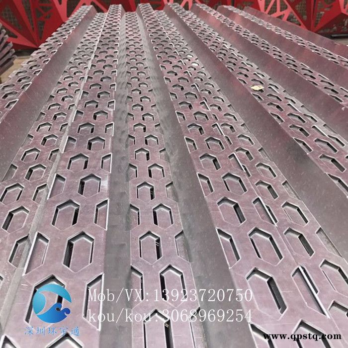 立体双曲面造型三角灯光铝单板冲孔镂空雕花门头外墙铝单板2.0mm 造型铝单板图3