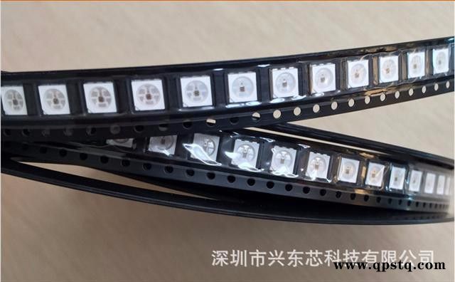 兴东芯ws2812.4角灯珠LED灯珠图2