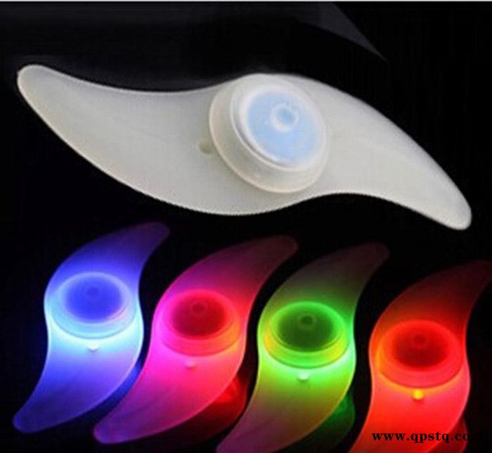 自行车辐条灯 自行车灯  风火轮 柳叶钢丝灯 七彩灯 单车装备配件图3